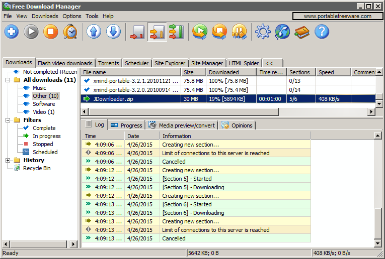 Free Download Manager Portable -  9