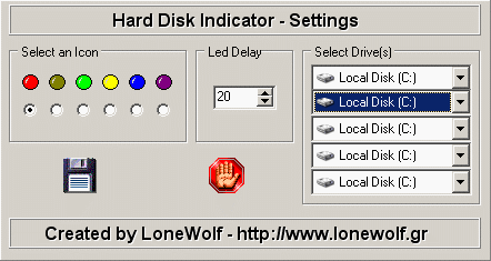 Hard Disk Indicator - The Freeware