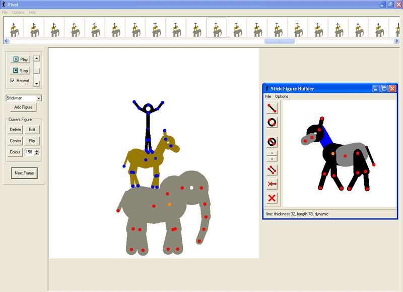Pivot Stickfigure Animator - The Portable Freeware Collection