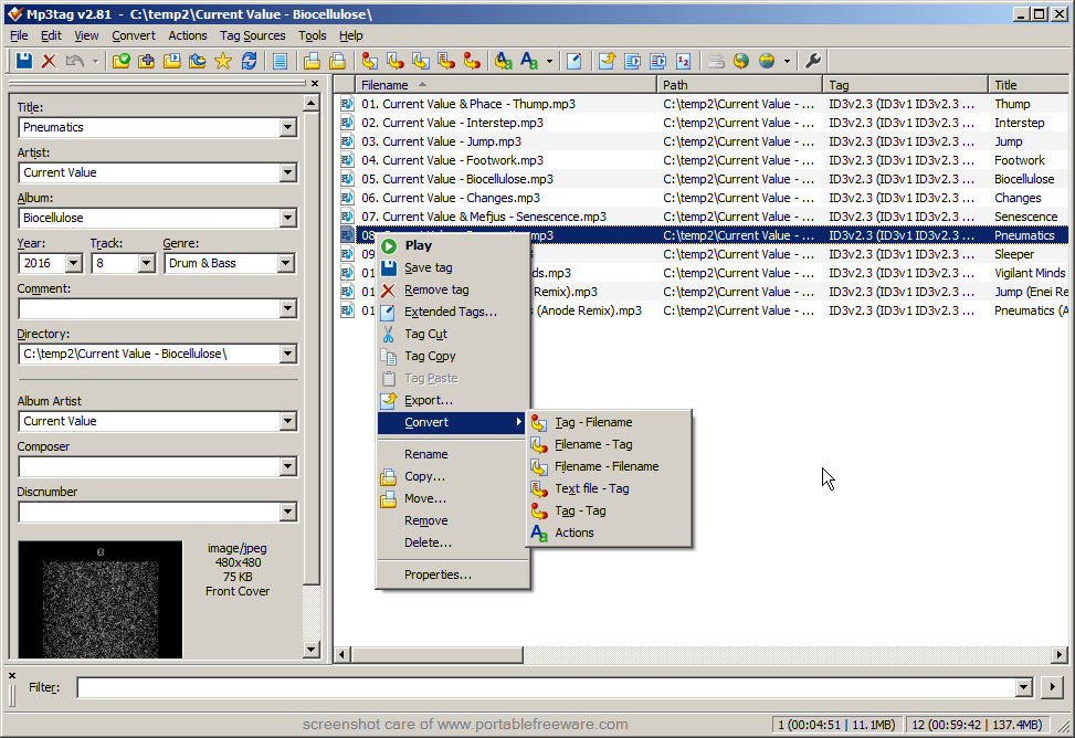 Onmiddellijk Janice Zonsverduistering Audio - MP3 Tag Editors - The Portable Freeware Collection