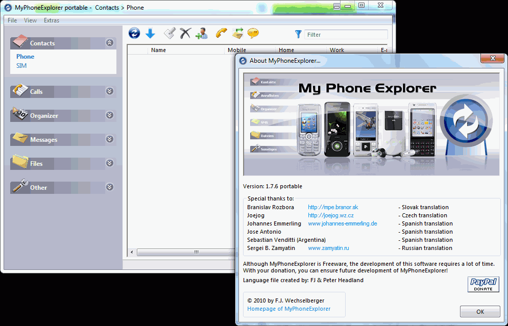 myphoneexplorer portable